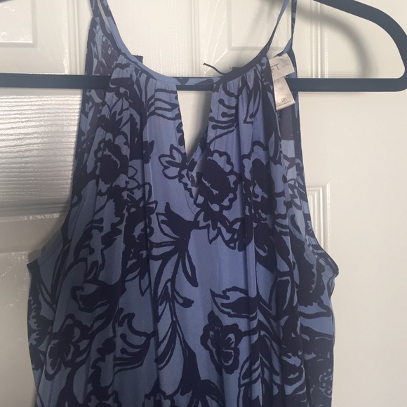 LOFT hi lo maxi dress