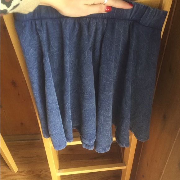 Urban Oufitters acid wash blue circle skirt! - Picture 3 of 4
