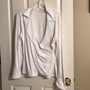 Cold water creek long sleeve top large