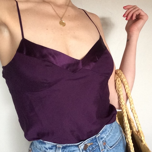 🌹✨silk slip top DVF
