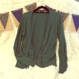 Green Cardigan
