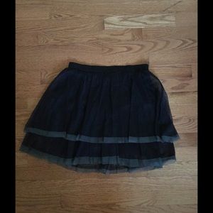 Free People Tiered Tulle Skirt