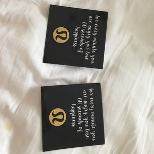 Lululemon magnets