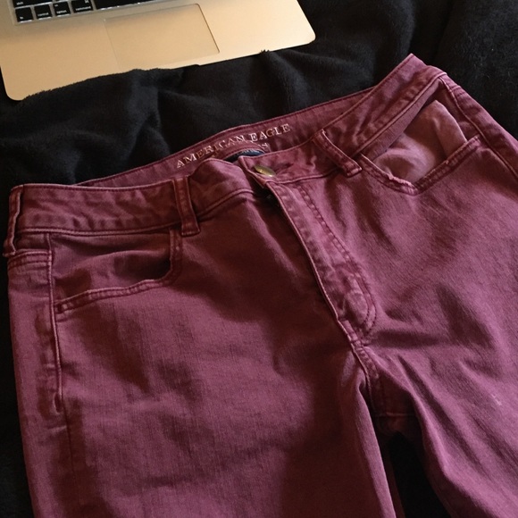 Cute red jegging crop! - Picture 1 of 4