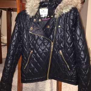BLACK JUICY COUTURE WINTER JACKET