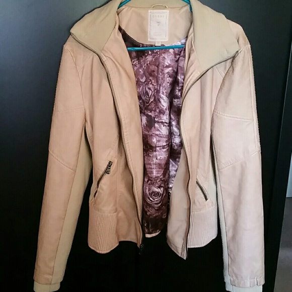 Guess Faux Leather Jacket