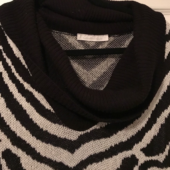 Zebra printed sweater sleeveless - Picture 2 of 3