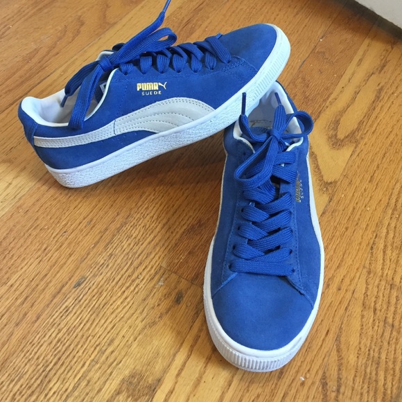 Cobalt Blue Suede Puma