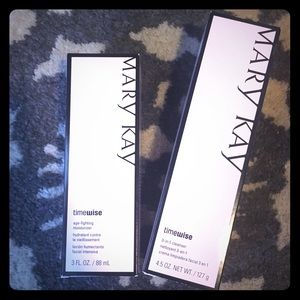 Mary Kay TimeWise Moisturizer and 3-in-1 Cleanser