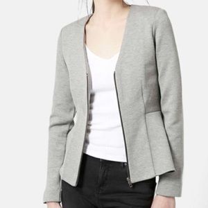 NWOT Topshop Peplum jacket
