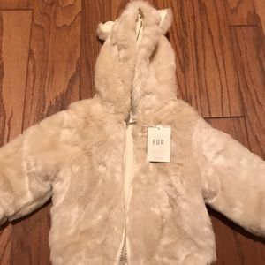 Baby and kids restoration hardware faux fur coat