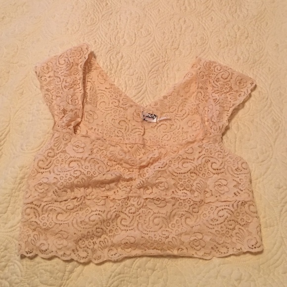 Free People Lace Crop Top/Bralette