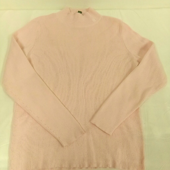 Lauren Ralph Lauren Pink Ribbed Sweater Sz. XL