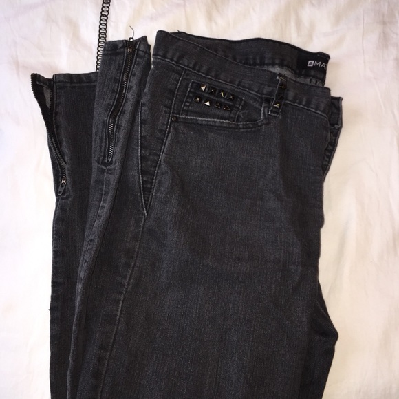 Matix Skinny Jeans with Zippers - Picture 1 of 4