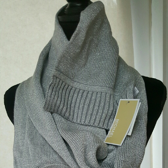 Michael Kors Raised Logo Scarf