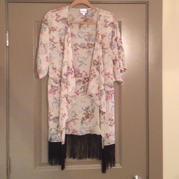 LuLaRoe Other - ❌SOLD❌: NWT LuLaRoe Pastel Floral Monroe Kimono S