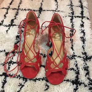 Michael Kors Mirabel Suede Sandal