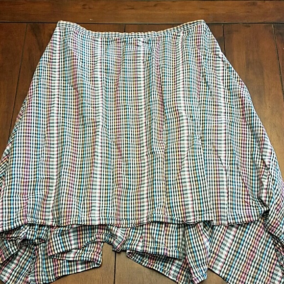 Lux wrap skirt