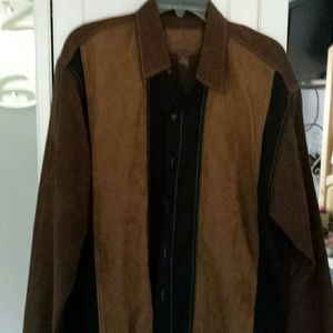 Microswede top. Mens