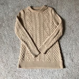 Zara Nude Knit Sweater