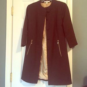 Beautiful chocolate brown blazer by Cache Luxe XS