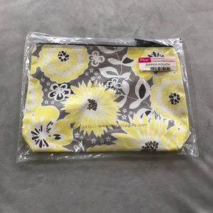 NWT thirty-one large Zipper pouch