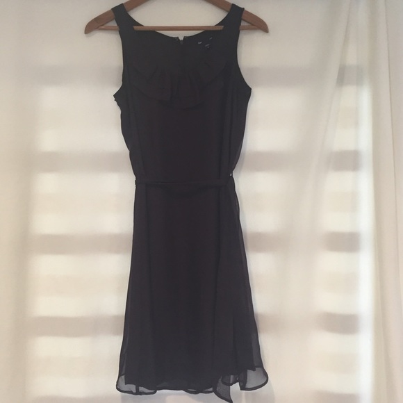 Gap sheer layer dress