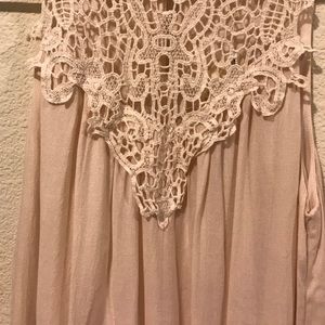 entro Dresses - NWT Entro blush pink lace dress entro Dresses - NWT Entro blush pink lace dress