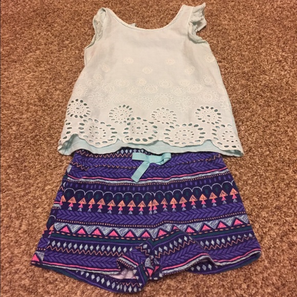 Shorts and shirt