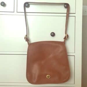 COACH saddlebag in carmel