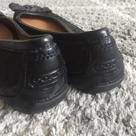 Coach black flats NWT - Picture 3 of 4