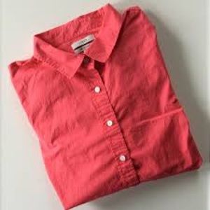 J Crew Coral button down