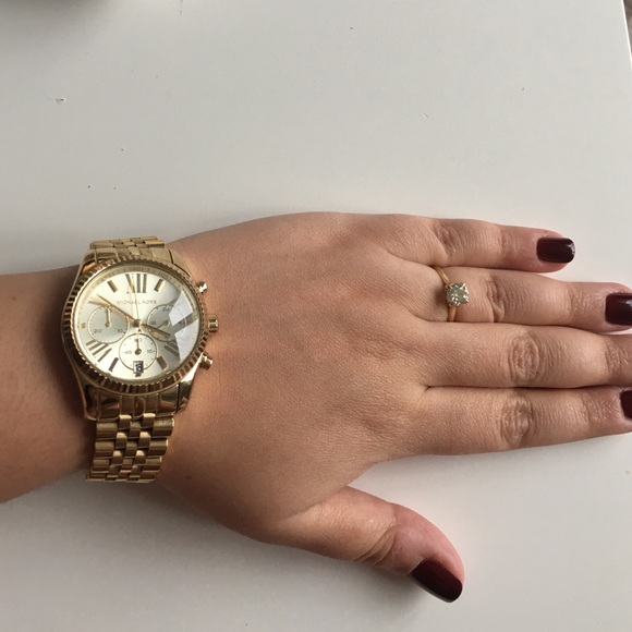 Gold Michael Kors Watch