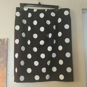 Polka dot skirt