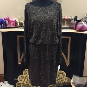 Robe De Soirée Jessica Howard Taille 10 - Robe De Bal Cocktail Noir Genou, Occasion Très Bon état
