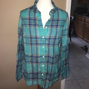 J. Crew Plaid/Flannel Shirt
