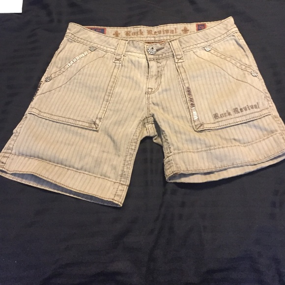 NWOT! Rock Revival Oliver Green Cargo Shorts