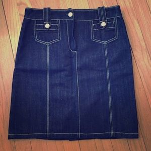New Louis Vuitton Jean Skirt