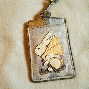 Coach ID badge holder
