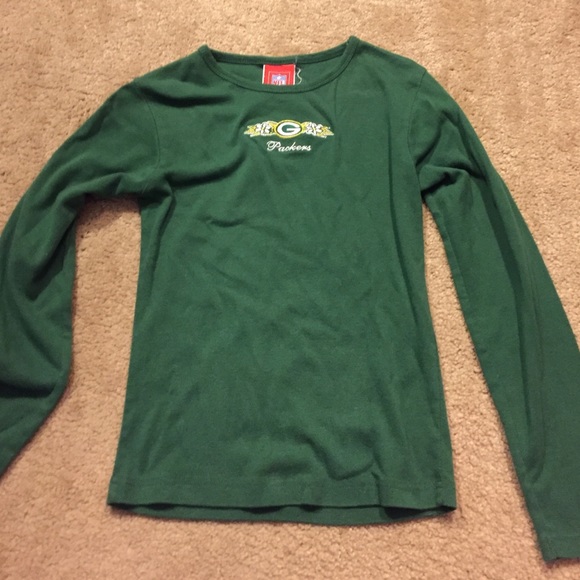 Green and gold packers top