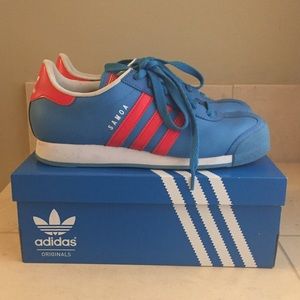 Blue Samoa Adidas Sneakers