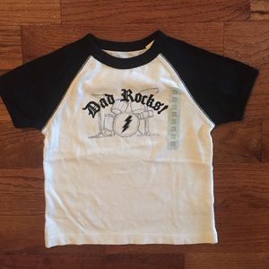 Vintage Baby Gap Dad Rocks TShirt