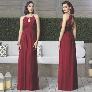 Claret Maxi Dress by Vivian Diamond