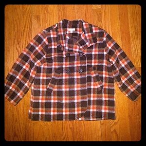 Charming Charlie Plaid Jacket