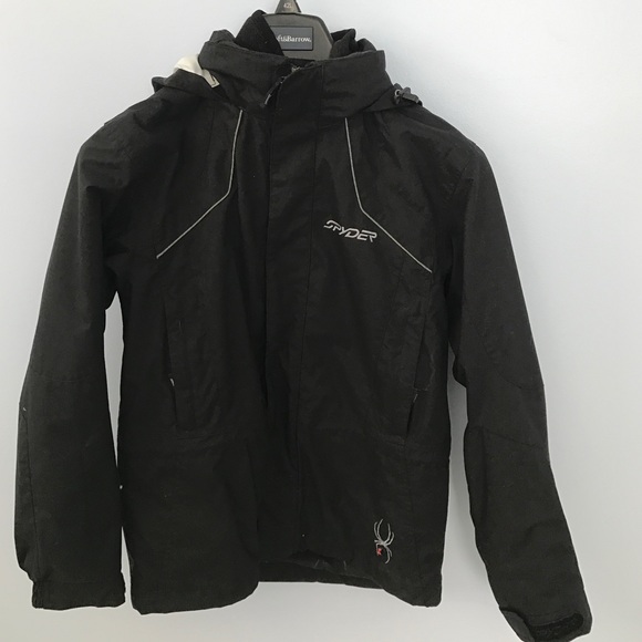Black ski jacket