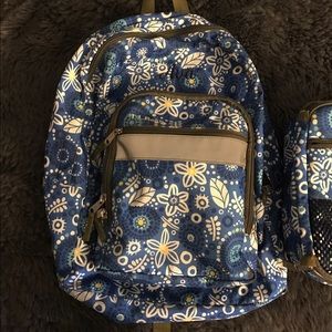 L. L. Bean backpack & matching lunchbox (Ava)