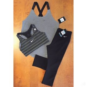 Nike Bundle - Sports Bra, Tank, Capri