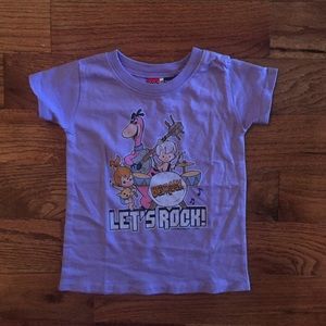 Vintage Junkfood Flintstones RockBand TShirt