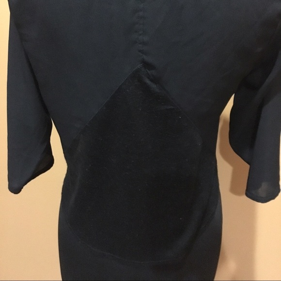 Zara Floral/Sheer Top - Picture 3 of 4