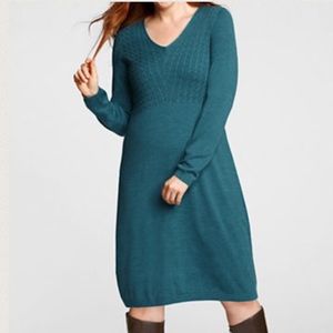 lands end sweater dress